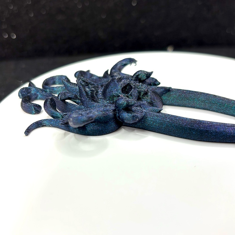 ๐โจ Goth Skull Hair Fork โจ๐ - Picture 4 of 5